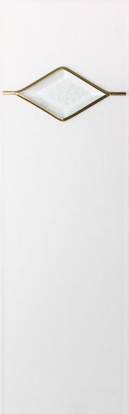 Вітражне скло Паюта 603x185 під фасад МДФ 713x296