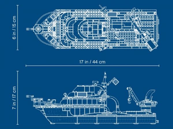 Конструктор LEGO Friends Спасательная лодка 41381