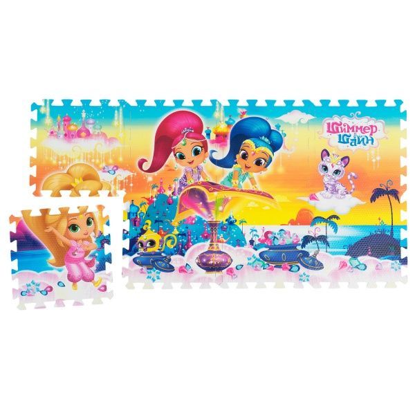 Коврик-пазл Shimmer and Shine Волшебная сказка