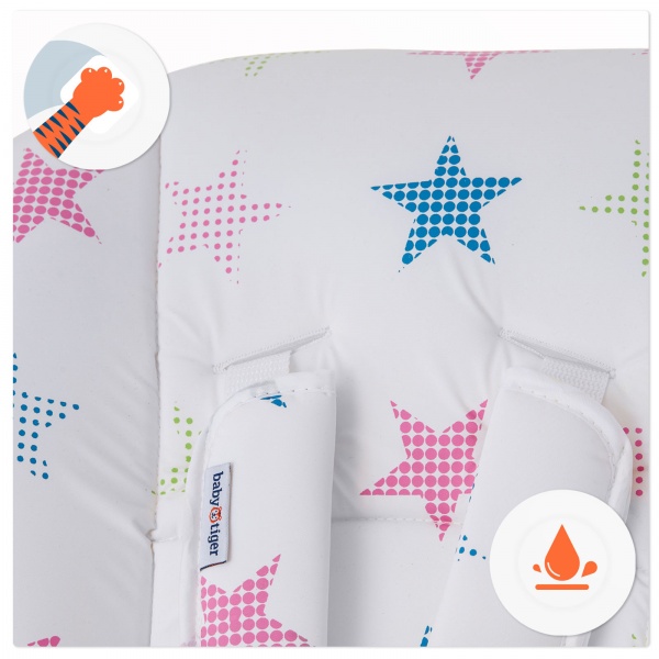Стульчик для кормления Kinderkraft Babytiger Kiki Розовый