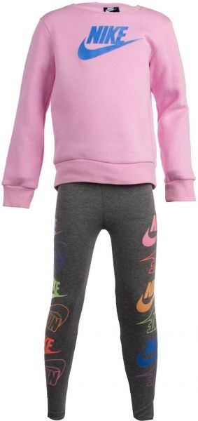 Комплект Nike джемпер+лосіни FUTURA STACK LEGGING SET 36G994-GEH р. 6 графіт