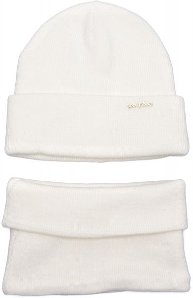 Шапочка дитяча унісекс Pompona р.54-56 білий 20 Z P 77 k 