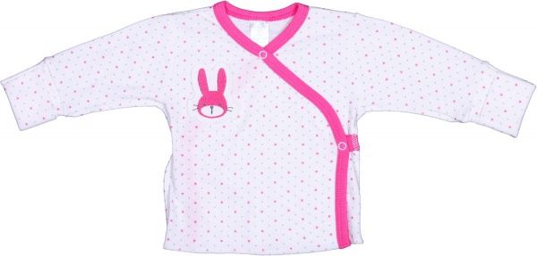 Льоля дитяча Baby Veres Hello Bunny р.62 біло-рожевий 