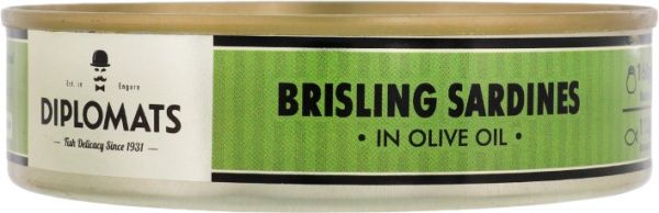 Сардини ТМ Diplomats підкопчені в оливковій олії (4750010000182) 160