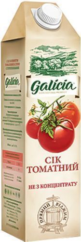 Сок Galicia Томатный с солью 1л (4820151001352) 