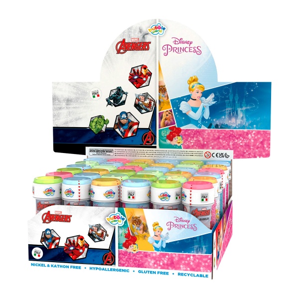 Мыльные пузыри Dulcop ПРИНЦЕССЫ/МСТИТЕЛИ 60 мл 103001110081