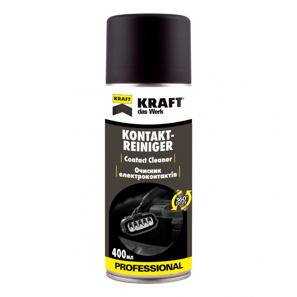 Очисник електроконтактів Kraft 400 мл