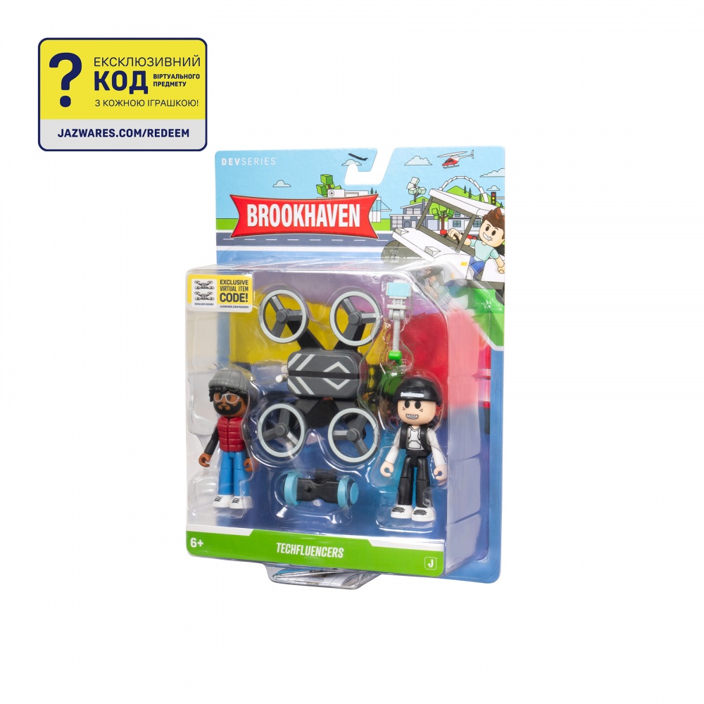 Игровая фигурка DevSeries Game Pack Brookhaven: Techfluencers CRS0121