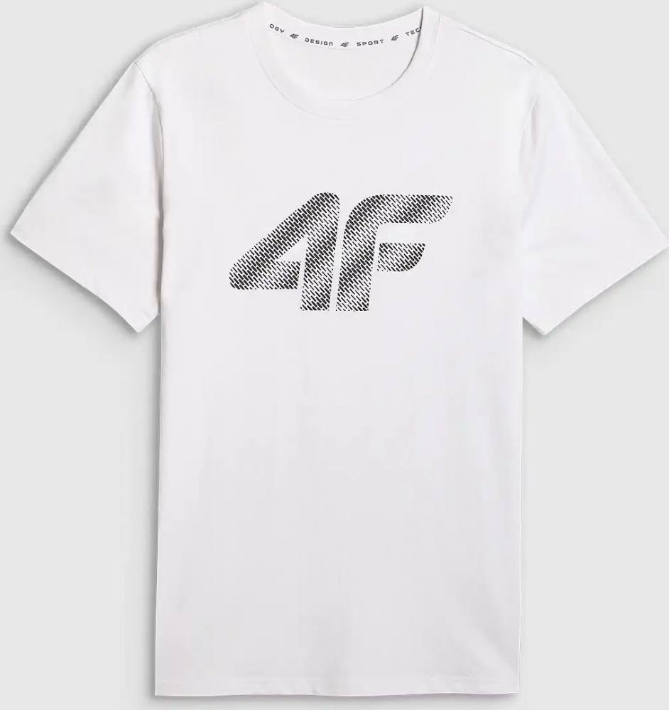 Футболка 4F 4FWMM00TTSHM3342-10S р.р.L білий