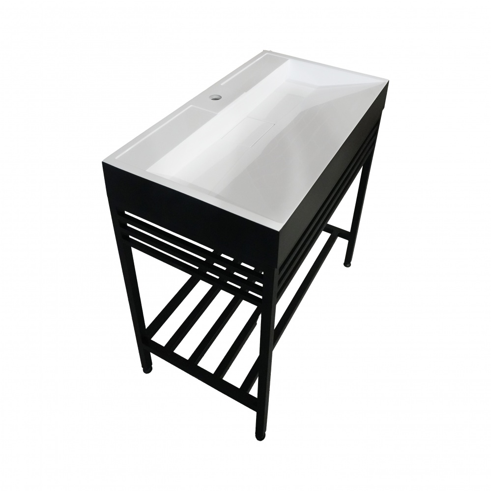 Тумба под умывальник Adamant Loft VISION 50 500х380х750 Black