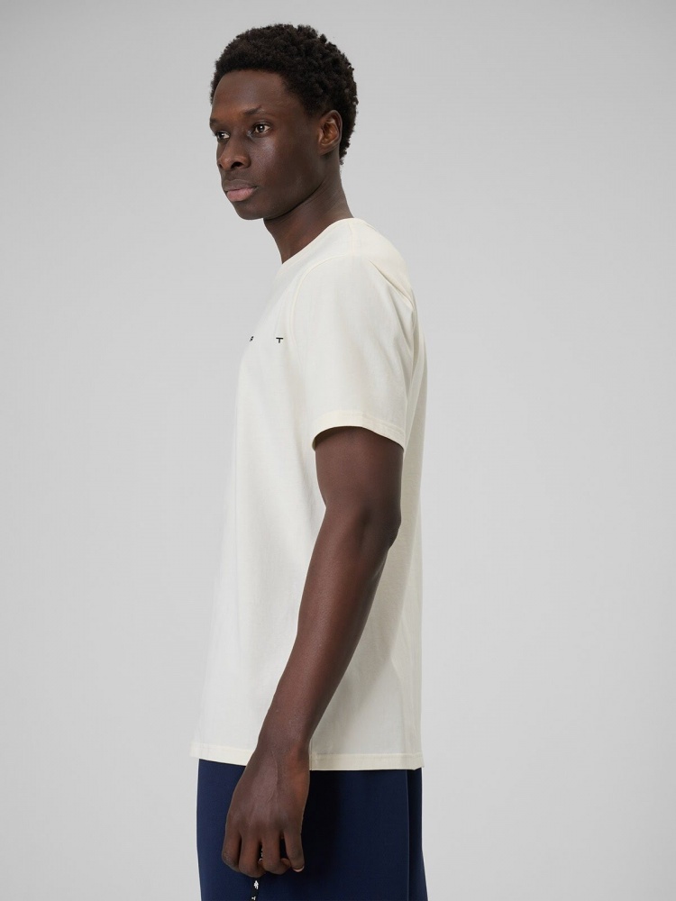 Футболка 4F TSHIRT M2661 4FWSS26TTSHM2661-12S р.M бежевий