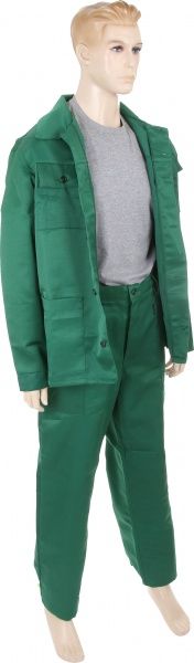 Костюм рабочий Торнадо Мастер (куртка и штаны) рост 3/4 р. 48-50 зеленый