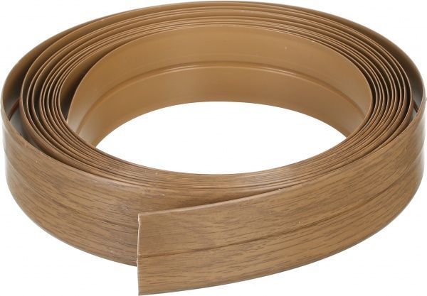 Уголок гибкий ОМиС ПВХ универсальный 6 м дуб натуральный