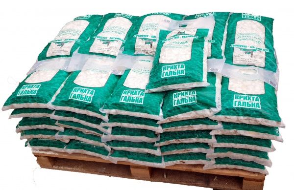 Мраморная крошка KLVIV -Ландшафт Dias White 5-10 мм 10 кг