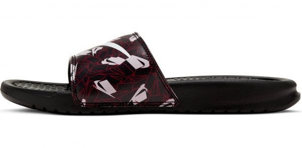 Шлепанцы Nike WMNS BENASSI JDI PRINT 618919-033 р. 9 черный