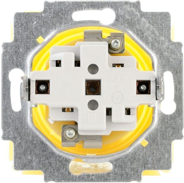 Розетка із заземленням ABB Neo SCHUKO 16 А 250 В зі шторками білий 5518M-A03459 43