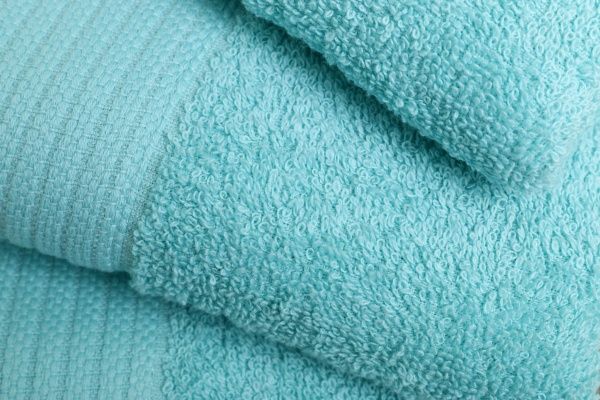 Полотенце махровое ОЕ 50x90 см бирюзовый UP! (Underprice) 