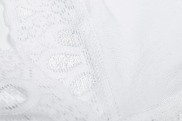 Топ Luna Kids з мереживом р.146-152 вік від 11 років білий MOR-2- 2019/білий з мереживом/