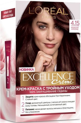 Фарба для волосся Excellence EXCELLENCE 4.15 крижаний шоколад