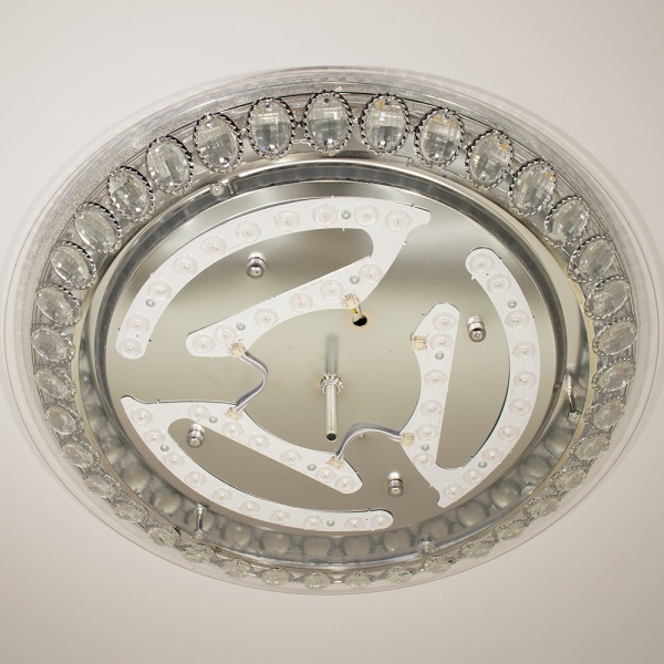 Світильник світлодіодний Luminaria 72 Вт білий з хромом 3000/4000/6500 К CASABLANCA CHROME 72W 