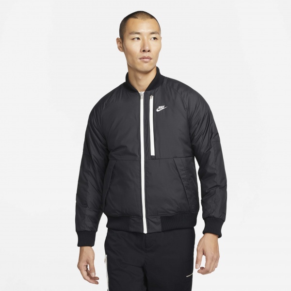 Куртка Nike M NSW TF RPL LEGACY REV BOMBER DD6849-010 р.M чорний