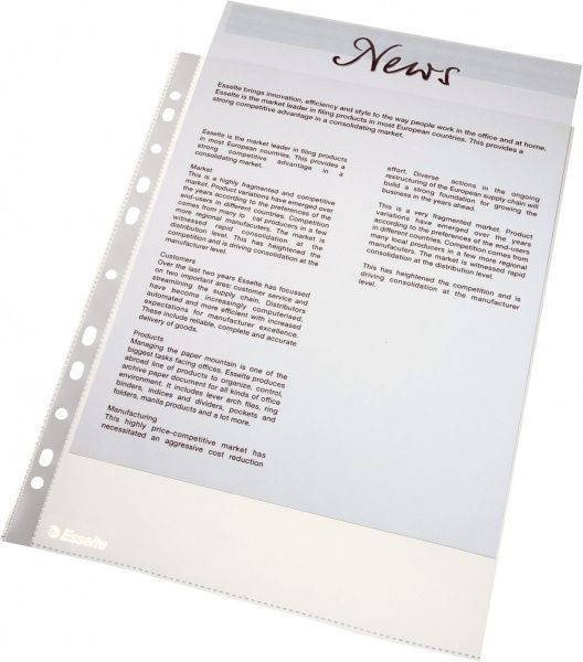 Набор файлов A4 100 шт. 16690 Esselte