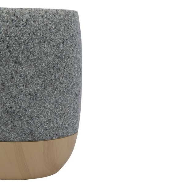 Стакан для зубных щеток Axentia Rome серый/бежевый 135847