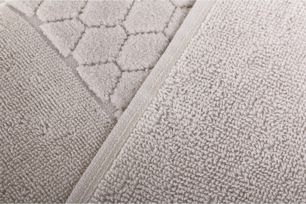 Рушник махровий VELOUR CELLS 33x50 см бежевий La Nuit