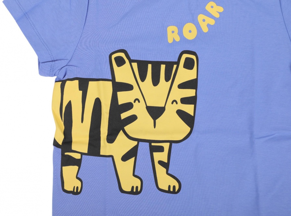 Футболка для девочек HW 2 шт. р.80/86 оранжевый / лиловый 53128_53126