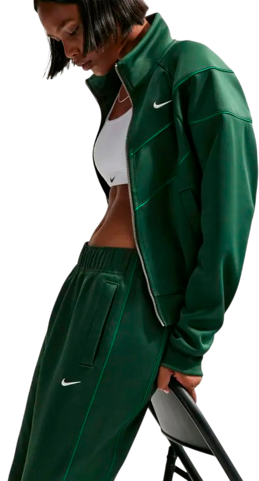 Штани Nike W NSW NK WR MR POLY KNIT PNT HJ1016-323 р. M зелений