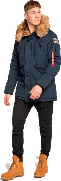 Куртка-парка Alpha Industries Polar Jacket rf р.ХХXL navy