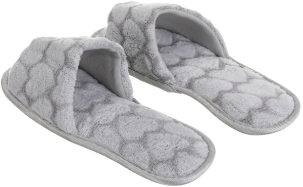 Капці домашні La Nuit Серця р. 36/37 сірий sainty/hearts/grey 