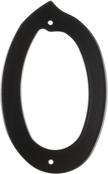 Цифра алюминий черный 105 мм Larvij LN2-AL105-MB #0