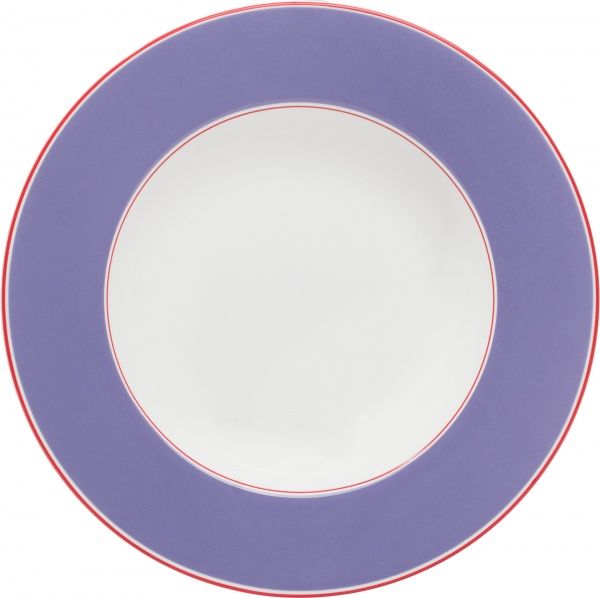 Тарілка супова Emotion 23,5 см фіолетова Fiora