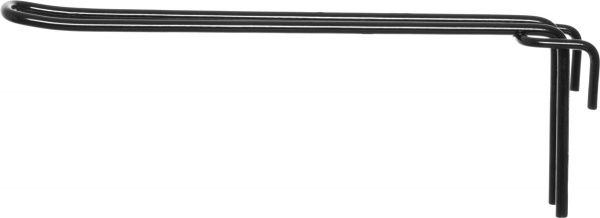 Гачок на сітку подвійний КД-200/60-01 10 шт. чорний