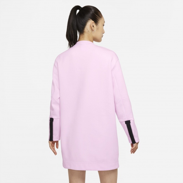 Сукня Nike W NSW TCH FLC ESSNTL LS DRSS DD5626-695 р.S рожевий