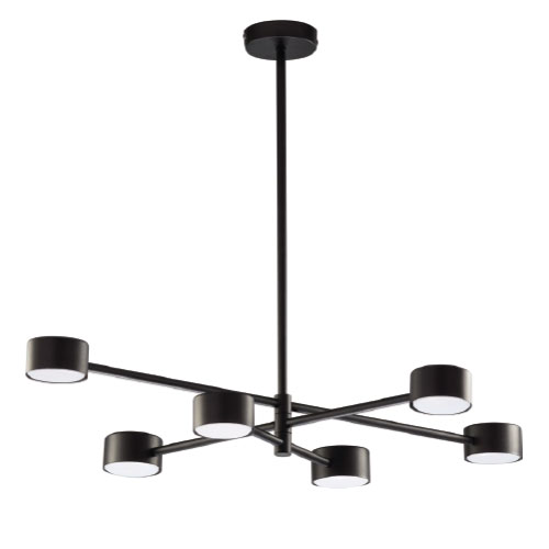 Люстра TK Lighting Dora 6x35 Вт GX53 черный 6418 