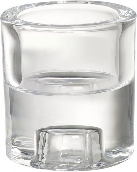 Подсвечник круглый 65/60 2в1 для чайных, конусных и столовых свечей Bolsius