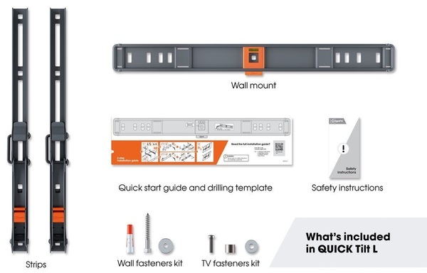 Кронштейн настінний Vogels TVM 1613 похилі 40