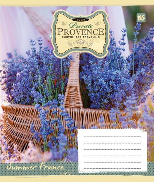 Комплект тетрадей Private provence 48 листов в клетку 10 шт. YES