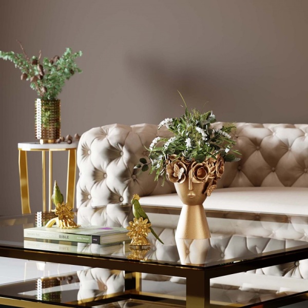 Ваза KARE Design Barfly 25 см темно-зелена 