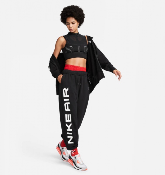 Джемпер Nike W NSW AIR FLC OS FZ HD FB8047-010 р.M чорний