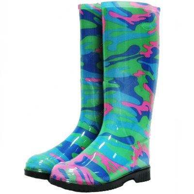 Сапоги резиновые Милитари цветной 37 размер