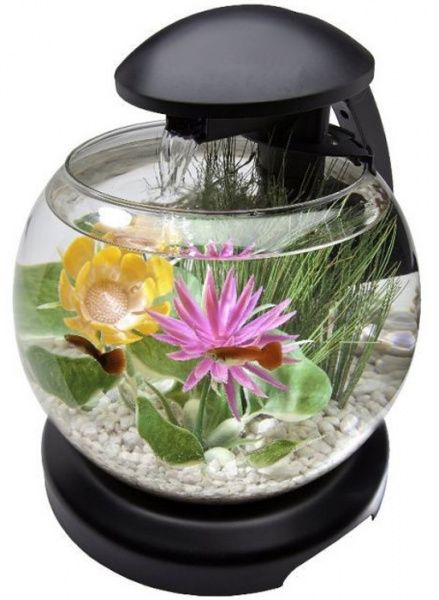 Аквариум Tetra для петушка и золотой рыбки Tetra Cascade Globe 6,8 л, 211827
