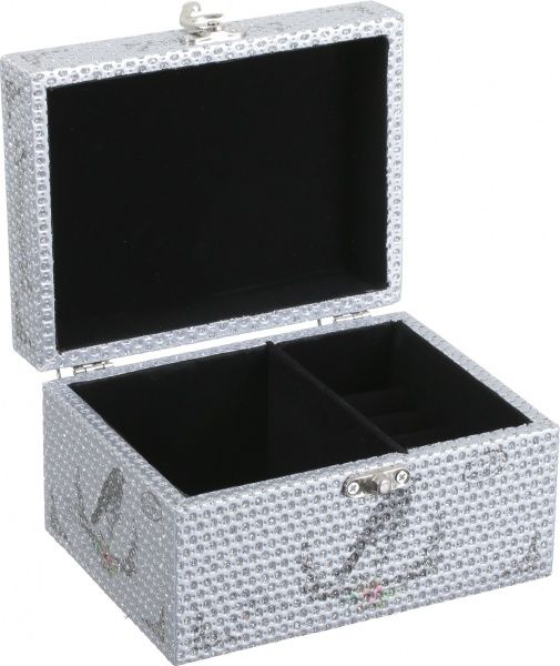 Шкатулка для украшений Silver 16х12х9 см
