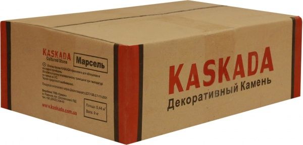 Плитка гипсовая прямая RUSTIKA Марсель белый 0,44 кв.м 