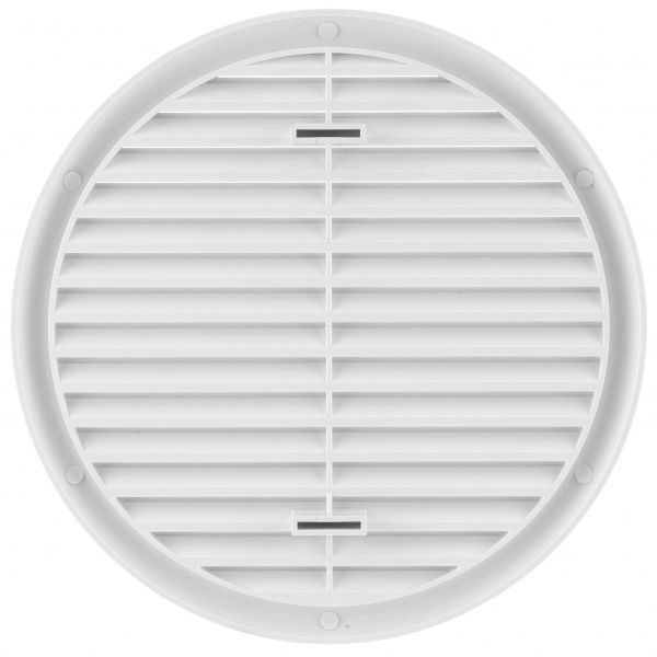 Гратка для вентиляції MiniMax 2202 d150 х d120 мм пластик білий 