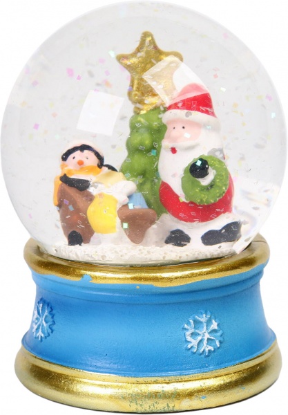 Куля новорічна Казкові персонажі 6,5 х8, 5 см в асортименті EPI-YLM20103 