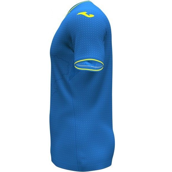 Футболка форми збірної України 2021 Joma FED. FUTBOL UCRANIA SHORT SLEEVE T-SHIRT AT102404A709 р. L синій