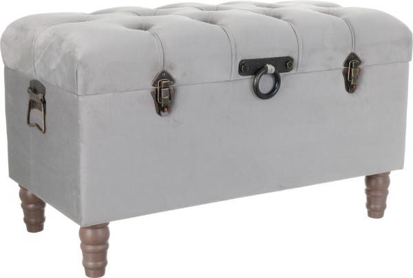 Сундук-пуф Shic S светло-серый 82,5х42х47 см 